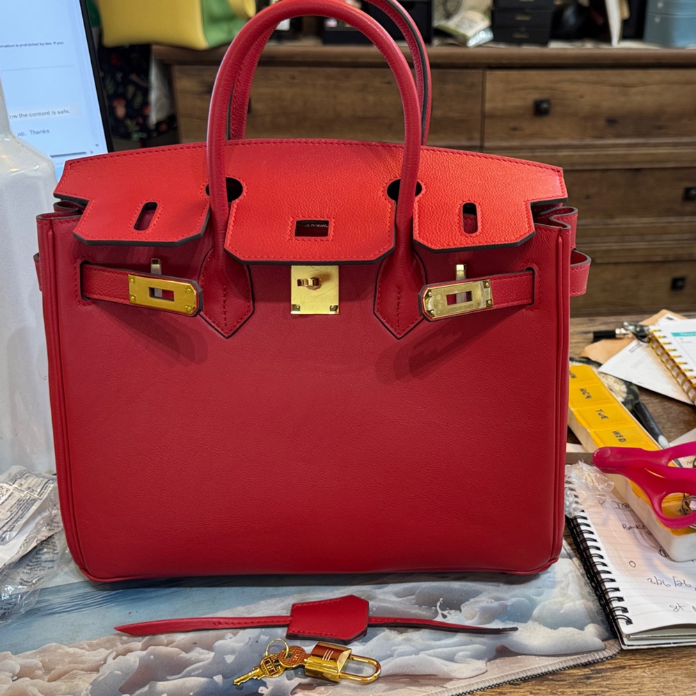 Reserved for Mar - red bag